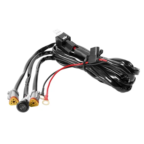 Vista 6 de BICYACO Adaptador de arnés de cable LED para faros delanteros de 5-3/4 pulgadas, 7 pulgadas, compatible con Harley Davidson Street Glide Road King