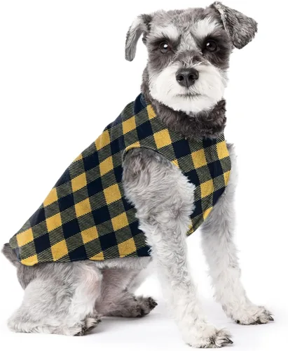 Vista 114 de Abrigo elástico de lana para perro, ropa suave y cálida para perro, suéter elástico para mascotas, lavable en lavadora, ecológico, para todo el año