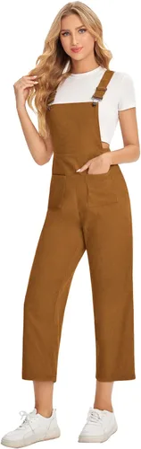Vista 4 de SheIn Mono corto de pana con bolsillo frontal para mujer