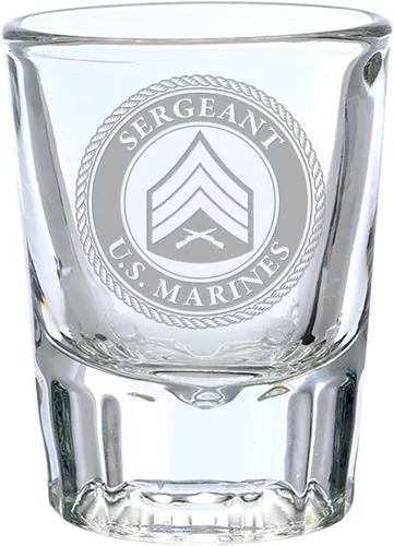 Vista 28 de 7.62 Design U.S. Marine Corps 1st Teniente Deep Grabado 1.5 oz. Vaso de chupito