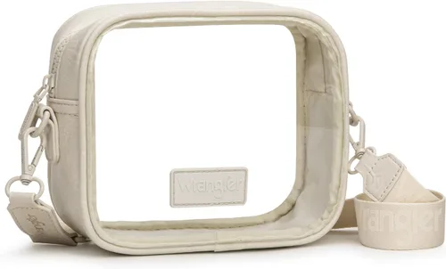 Vista 8 de Montana West X Wrangler - Bolsa transparente para eventos de estadio, bolsa cruzada para conciertos, deportes