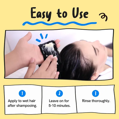 Vista 6 de Tratamiento diario de ceramida con proteína de colágeno para cabello seco y dañado, mascarilla acondicionadora profunda con colágeno hidrolizado