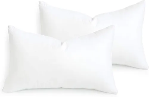 Vista 10 de Hofdeco Premium Relleno de almohada lumbar, 13 x 21 pulgadas (para funda de tamaño de 12 x 20 pulgadas), resistente al agua, sintético para patio