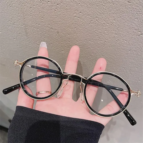 Vista 5 de Gafas de sol vintage redondas progresivas multifocales presbiciosas fotocromáticas grises para hombres y mujeres lectores