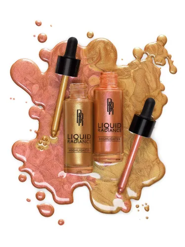 Vista 3 de Black Radiance Resaltador Liquid Radiance, peso en rosa, 1 onza