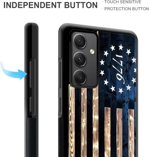 Vista 3 de DAIZAG Funda compatible con Samsung Galaxy A54 5G, protección completa, a prueba de golpes, antiarañazos, funda de poliuretano termoplástico