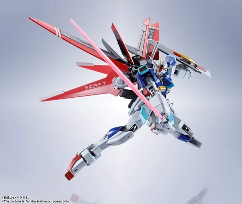 Vista 8 de TAMASHII NATIONS - Traje móvil Gundam SEED Destiny - Force Impulse Gundam, Bandai Spirits Metal Robot Spirits Coleccionable