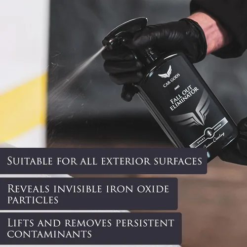 Vista 4 de Car Gods Eliminador de Caídas de Contaminantes de Óxido de Hierro 17fl Oz