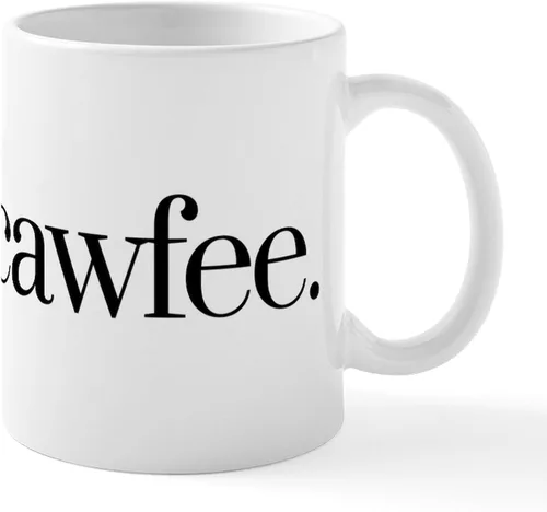 Vista 22 de CafePress Cawfee - Taza de café de cerámica (11.0 fl oz)