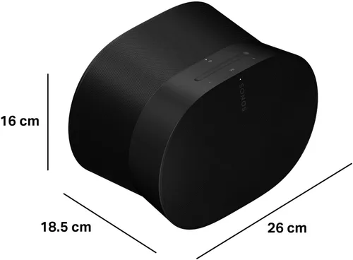 Vista 4 de Sonos Era 300 Altavoz Inteligente Inalámbrico con Dolby Atmos - Negro
