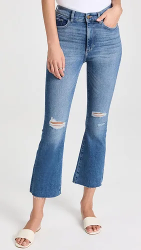 Vista 2 de DL1961 Botas Bridget para mujer jeans cortos Instasculpt
