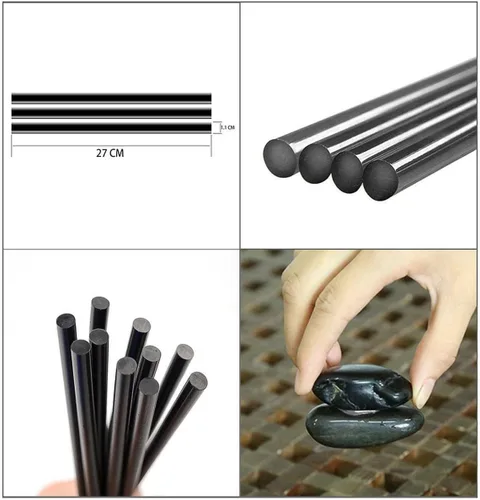 Vista 4 de Install Bay HMGS - Barra de pegamento termofusible negra, 10 pulgadas (8 bolsas)