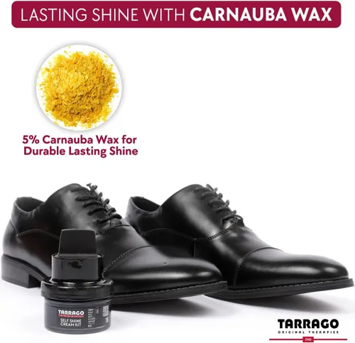 Vista 2 de Tarrago Self Shine - Kit de crema para zapatos y botas de cuero