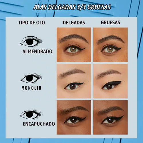 Vista 6 de Maybelline Full 'N Soft - Máscara de pestañas impermeable + Eyestudio Master Precise todo el día, delineador líquido impermeable, incluye 1 rímel