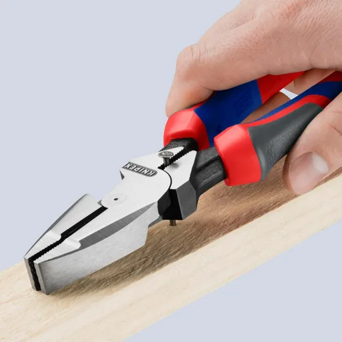 Vista 5 de Knipex 09 02 240 SBA Alicates de electricista de palanca ultra alta de 9.5 pulgadas