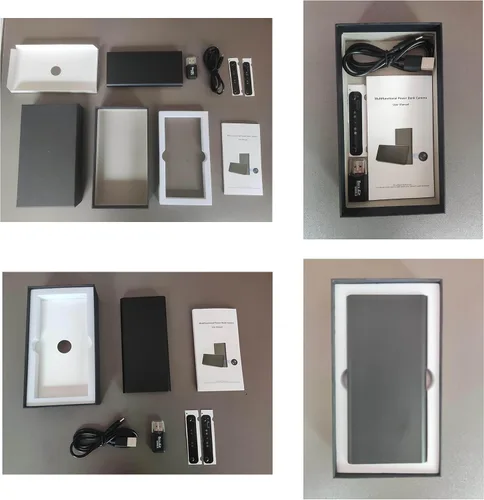 Vista 8 de Cámara oculta - Cámara espía - Mini cámara - 10000 mAh HD 1080P - Cámara portátil de fuente de alimentación móvil - Cámara secreta - Cámara
