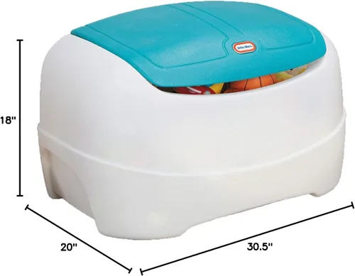 Vista 4 de Baúl para guardar juguetes Play 'N Store, de Little Tikes