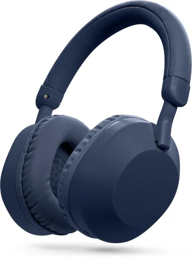 Vista 10 de Gabba Goods Auriculares inalámbricos Bluetooth sobre la oreja: graves profundos, controladores de 1.575 in, micrófono integrado, radio FM, Beige