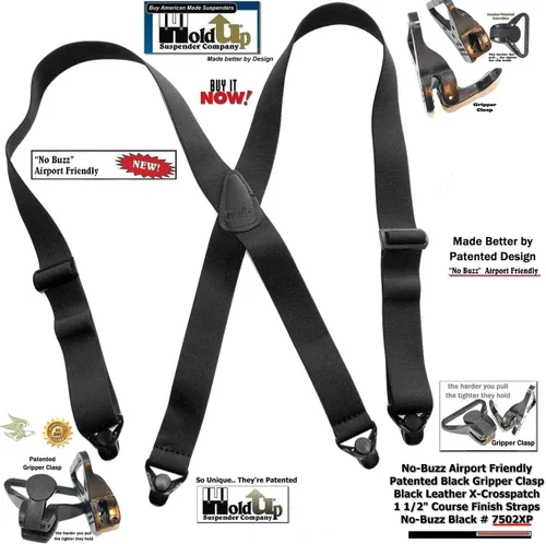 Vista 2 de Holdup Airport FriendlyTirantes sin zumbido para hombre