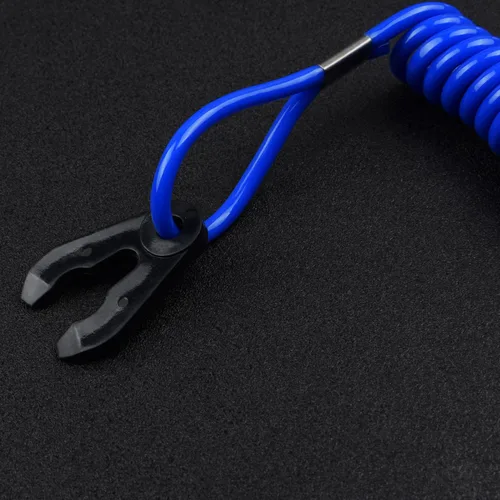 Vista 4 de 2 unids fuera de borda de encendido del motor de emergencia PWC Jet Ski WaveRunner Key Lanyard Stop Kill Switch Seguridad para Yamaha