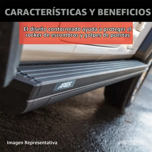 Vista 8 de ARIES 3036571 ActionTrac Estribos Retráctiles Alimentados de 65 Pulgadas, Seleccione Jeep Wrangler JL, Negro