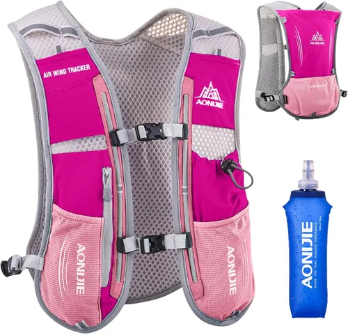 Vista 19 de TRIWONDER Running Vest Hydration Pack Backpack for Men & Women, Lightweight Trail Marathon Run Race Vest for Cycling Jogging