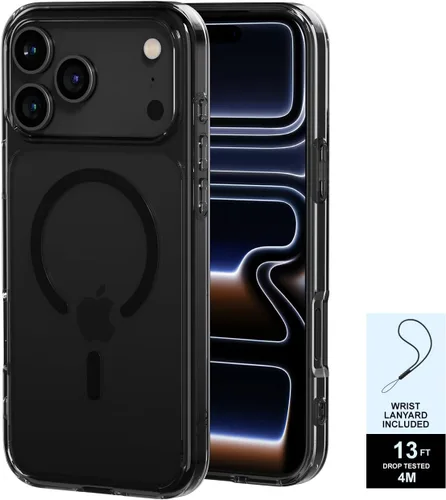 Vista 9 de PAUL B Funda para iPhone 17 2025 (compatible con MagSafe) protección contra caídas de grado militar (probada hasta 13 pies), antiamarilleamiento