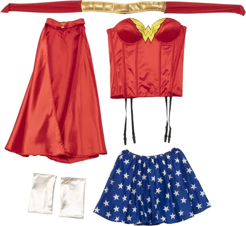 Vista 2 de Rubie's womens Dc Comics Wonder Woman Corset Costume