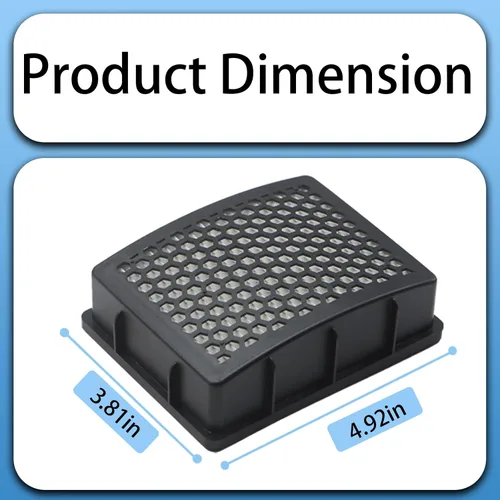 Vista 4 de Paquete de 2 filtros HEPA K3010 compatibles con montantes sin bolsa Kenmore y aspiradora Kenmore Intuition BU4018 BU4020 BU4021 BU4022 BU4050 BU3040