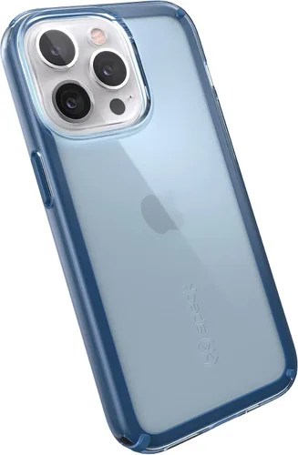 Vista 14 de Speck Funda MagSafe para iPhone 13 Pro, protección contra caídas y cámara, funda transparente para teléfono, compatible con carga inalámbrica