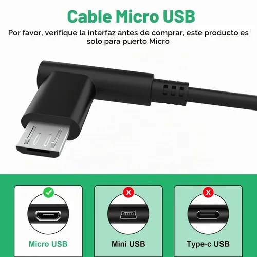 Vista 4 de Cable de carga USB, sincronización de fecha, Wacom Intuos, compatible con tablet CTL480 CTL490 CTL690 CTH480 CTH490 CTH680 CTH690 Wacom Bamboo