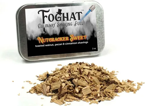 Vista 8 de THOUSAND OAKS BARREL Foghat Culinary Smoking Fuel Gourmet Bundle: Cherry Tempest + Bourbon Resurrection + Cascanueces Nuez Dulce, Nuez Pecana