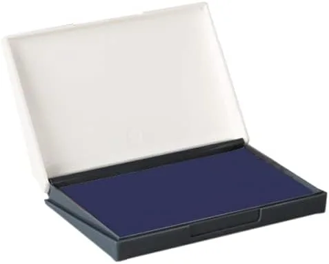 Vista 5 de Veltec Almohadilla de tinta para sello de goma de fieltro de calidad premium, 2-3/4" x 4-3/8", duradera y ligera (Rojo)