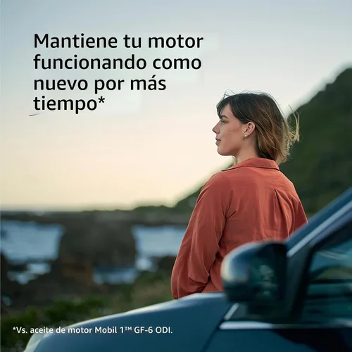 Vista 7 de Mobil 1 aceite de motor sintético avanzado de ahorro de combustible completo 0W-30, 5 cuartos de galón