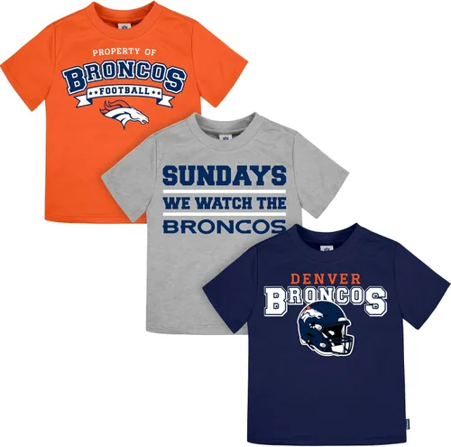 Vista 31 de Gerber NFL - Paquete de 3 camisetas de manga corta para bebé