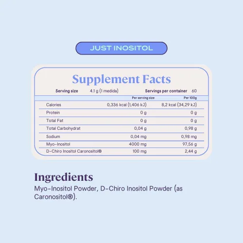 Vista 7 de B-fit Suplemento de inositol para mujeres - Myo & D-Chiro Inositol 40:1 para un equilibrio hormonal óptimo y apoyo a la ovulación - 60 porciones