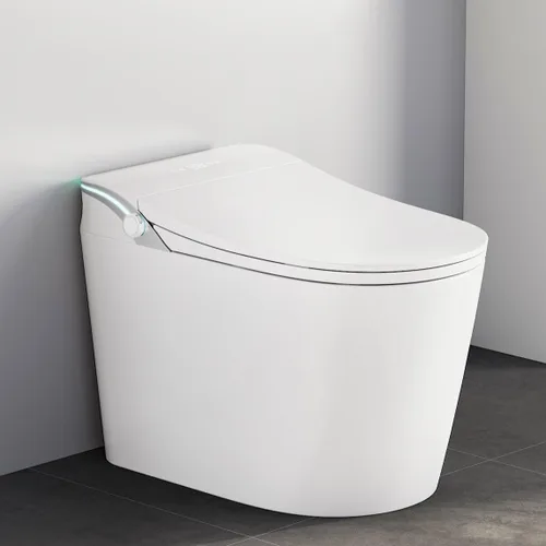 Vista 12 de Inodoro inteligente WinZo, inodoro sin tanque Dynamic Clean con secador, inodoro de una pieza de altura de comodidad ADA con bidé de agua caliente