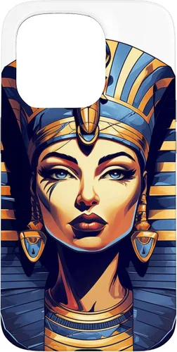 Vista 14 de Cleopatra Egyptian Queen Goddess of Ancient Egypt Mythology Case for iPhone 16