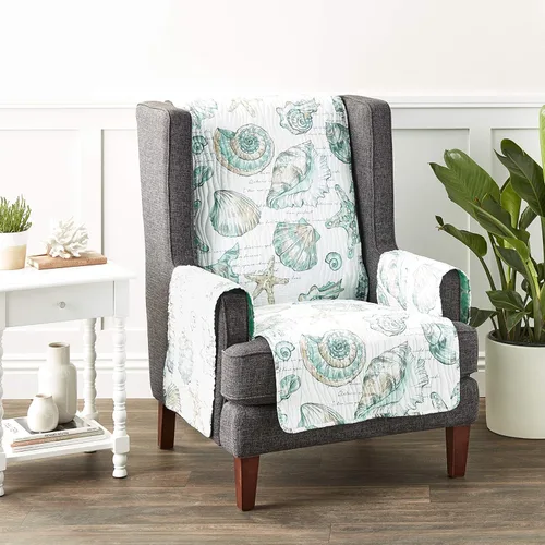 Vista 8 de Barefoot Bungalow Cruz - Funda para sillón, color blanco