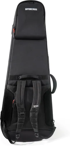 Vista 12 de Gator Cases ICON Series Premium - Bolsa de concierto resistente a la intemperie para guitarras de estilo semihueco; con tiradores de cremallera
