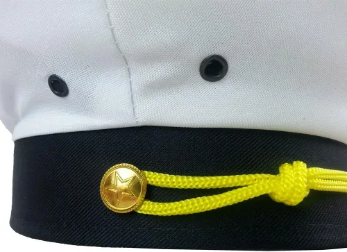 Vista 2 de Sombrero de capitán para adultos de Funny Party Hats