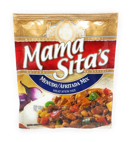 Vista 3 de Mama Sita's Menudo/Afritada Mezcla de estofado de carne, paquete de cinco (5), 1.06 oz (30g)