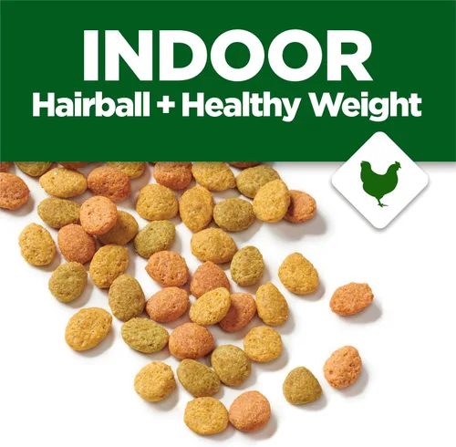 Vista 9 de Purina Cat Chow Comida seca para gatos de interior con peso saludable y control de bolas de pelo con pollo - (Paquete de 4) Bolsas de 3.15 lb