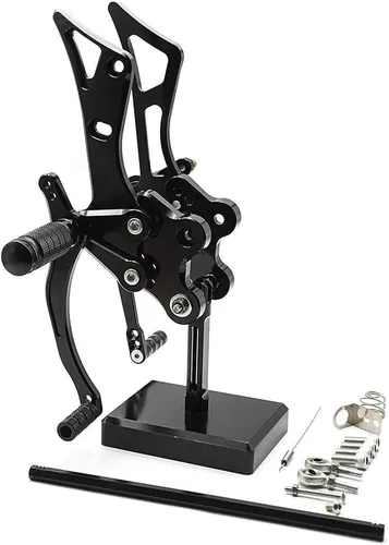Vista 8 de Motorbike Foot Rests For FZ1 For FZ8 For FZ For 1 For FZ For 8 2001-2005 Motorcycle Rearset Footrest Footpeg Footrest Pedals(Black)