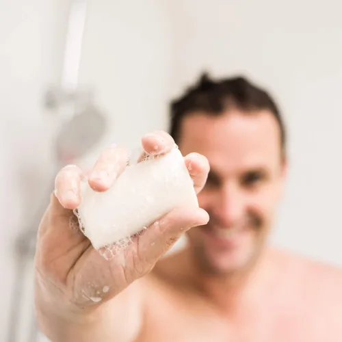 Vista 2 de MNSC Old Faithful - Champú sólido en barra y lavado de barba, sin sulfatos, ecológico, vegano, totalmente natural, derivado de plantas, fabricado