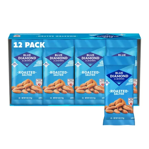 Vista 10 de Blue Diamond Almonds, almendras naturales enteras, 4 onzas