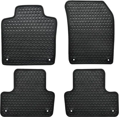 Vista 10 de Alfombrillas de suelo de coche personalizadas para Volvo S60 2011-2018 (no modelos Inscription) y V60 2015-2018, alfombrillas protectoras