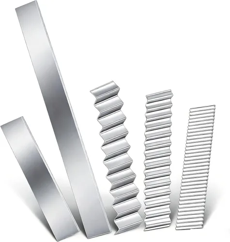Vista 10 de Herramientas de corte de arcilla polimérica, Pasador de rodillo acrílico, Cortadores de arcilla flexible de 5 piezas, Cortadores de cerámica Kit