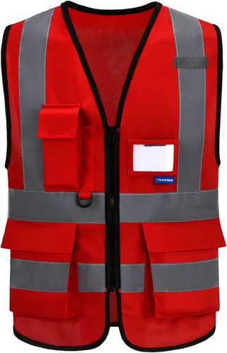 Vista 28 de XS Chaleco de seguridad negro para mujer XS