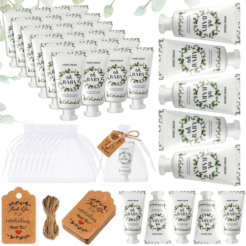 Vista 25 de 48 Juegos de Crema de Manos de Flores Silvestres para Baby Shower Regalos Obsequios de Fiesta de Crema de Manos para Invitados Regalo de Flores